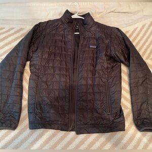 Patagonia Men's Charcoal Puffer Jacket